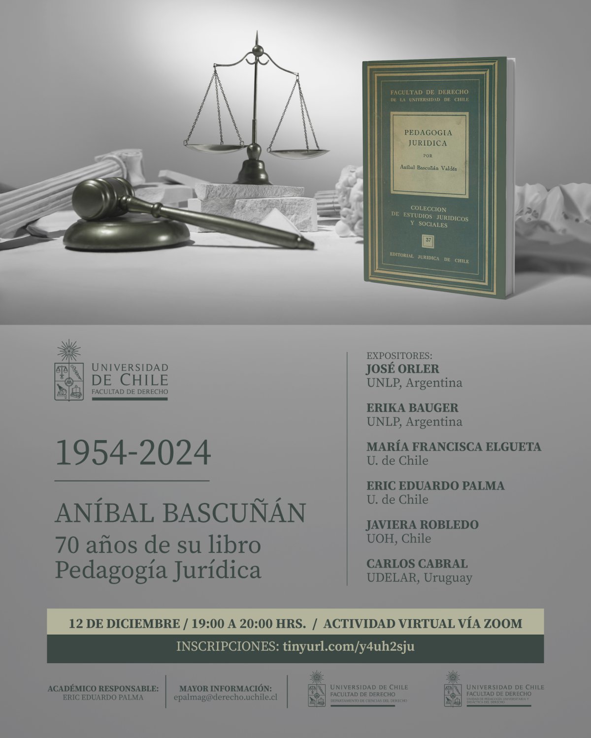 1054-2024 Aníbal Bascuñán 70 años de su libro Pedagogía Jurídica